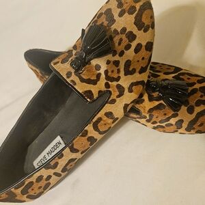 Steve Madden Chaufur Leopard flat